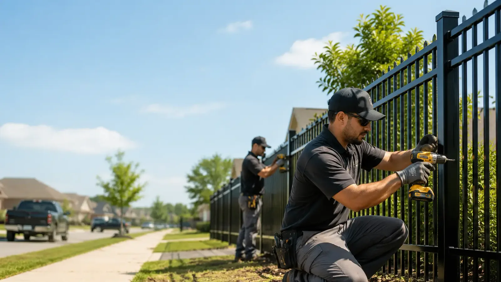 Metal Fence Installation in Alderson, WV